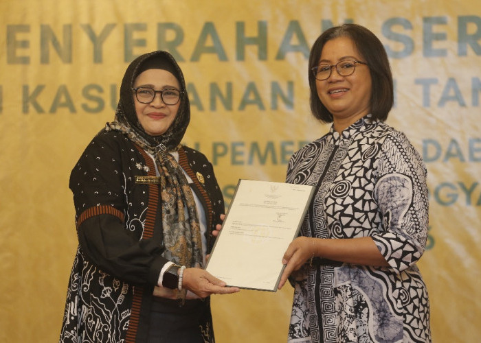 Sertifikat SG dan PAG Diserahkan ke Keraton dan Pakualaman, Sertifikasi Tembus 75 Persen