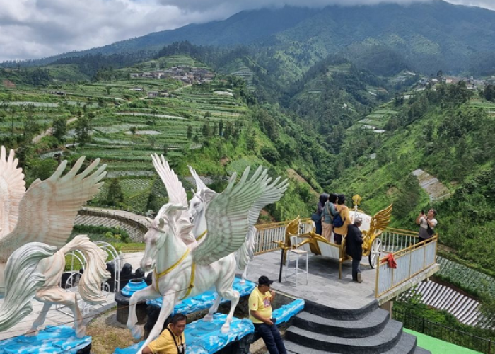 Wisata Negeri Kahyangan Magelang 2026, Destinasi Viral di Lereng Merbabu Paling Menakjubkan