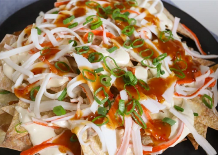 Viral di Media Sosial! Resep Crab Rangoon Nachos, Camilan Creamy, Gurih dan Pedas Bikin Nagih