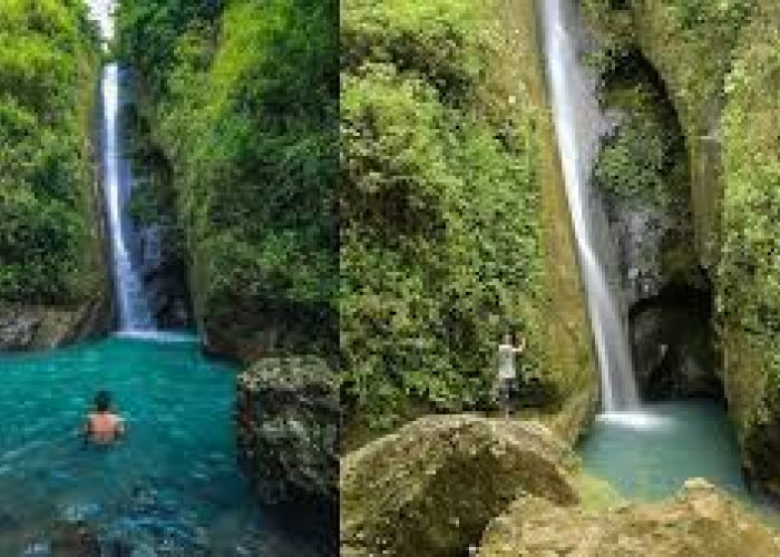 Tempat Liburan Awal Tahun Curug Siluwok Kulon Progo, Kesegaran Air dan Suasana Sejuk