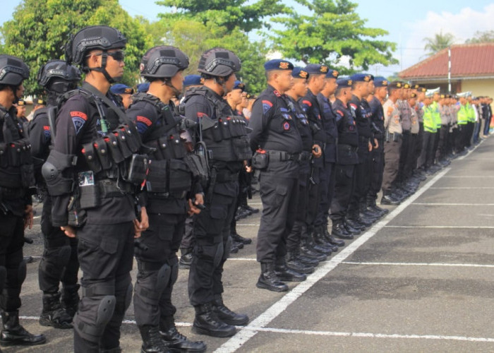 Ratusan Personel Amankan Kegiatan Hajatan Rakyat di Kulon Progo