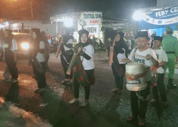 Meriahnya Ramadan di Desa Laren Brebes, Adakan Festival Patrol Gugah Sahur