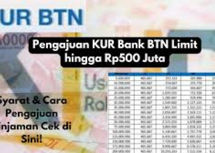 Mau Modal Usaha 300 Juta? Simak 7 Cara Ajukan Pinjaman KUR Bank BTN Proses Sangat Mudah Terjamin Aman