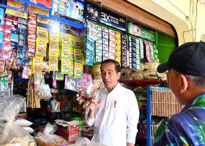 Pedagang Pasar Sentul Yogyakarta Mengeluh Naiknya Harga Beras ke Jokowi