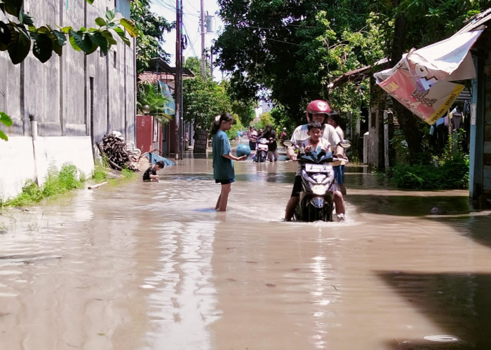 Banjir Kepung 8 Desa dan Kelurahan di Kecamatan Brebes, Ratusan KK Memilih Bertahan