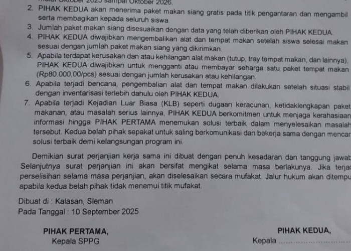 Heboh Surat Larangan Bongkar Dugaan Keracunan MBG di Sleman, Bupati Angkat Bicara