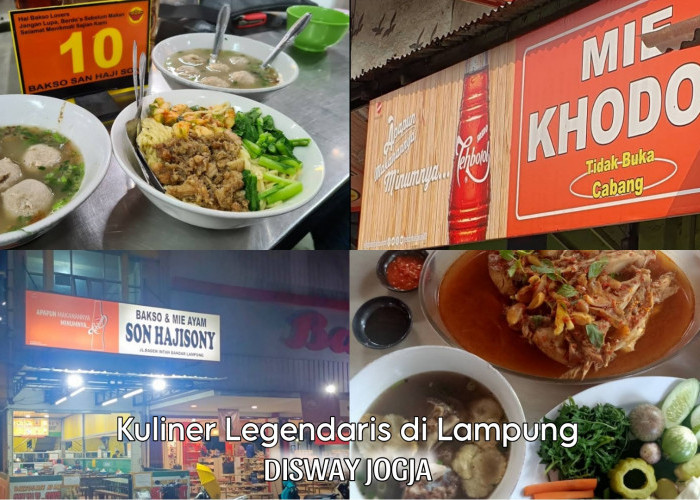 Lebaran di Lampung? Jangan Lewatkan Tempat Wisata Terbaru 2024 Kuliner Legendaris, Rasanya Nagih Banget!