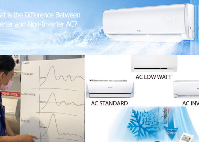 Cermati Perbedaan Merek AC Terbaik Pada AC Inverter, Standar Dan Low Watt