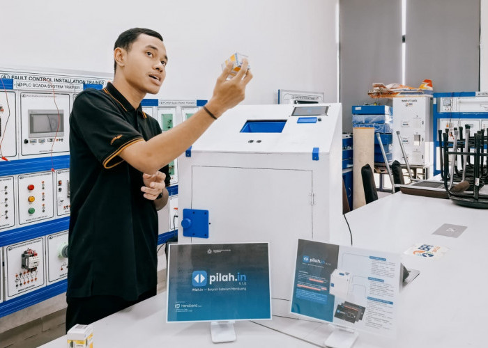 Mahasiswa UNU Jogja Bikin Alat Interaktif Pilah.in, Ajak Kesadaran Soal Sampah