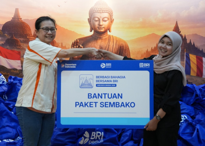 BRI Salurkan Bantuan 1.000 Paket Sembako bagi Umat Buddha, Tebar Kasih dan Kepedulian Hari Raya Waisak 2026