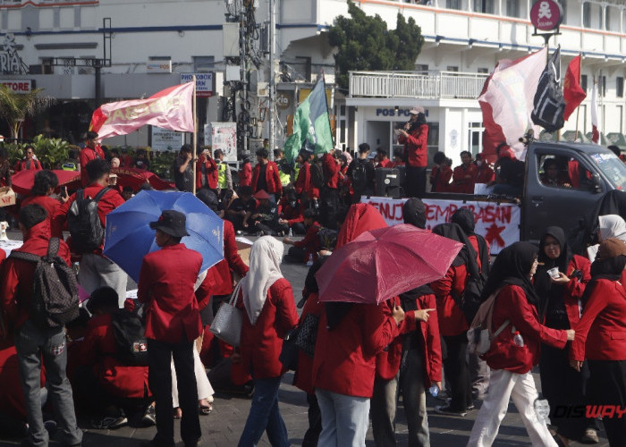Aksi Seribuan Mahasiswa di DPRD DIY dan Titik Nol Kilometer, Ada Tujuh Tuntutan