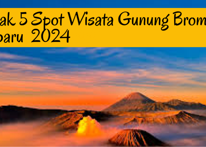 Catat!! 5 Spot Terbaik Wisata Terbaru 2024 di Gunung Bromo, Jangan Bilang Keren Jika Belum Mencoba