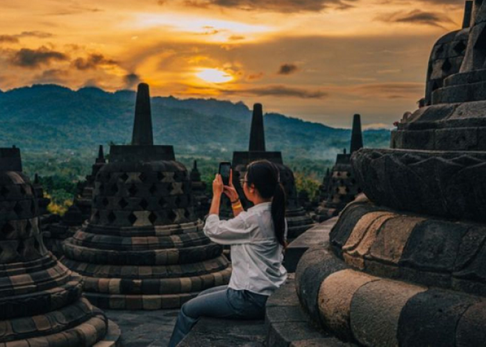 Pertumbuhan Pariwisata Borobudur Meningkat Lewat Transformasi Program Borobudur Sunset