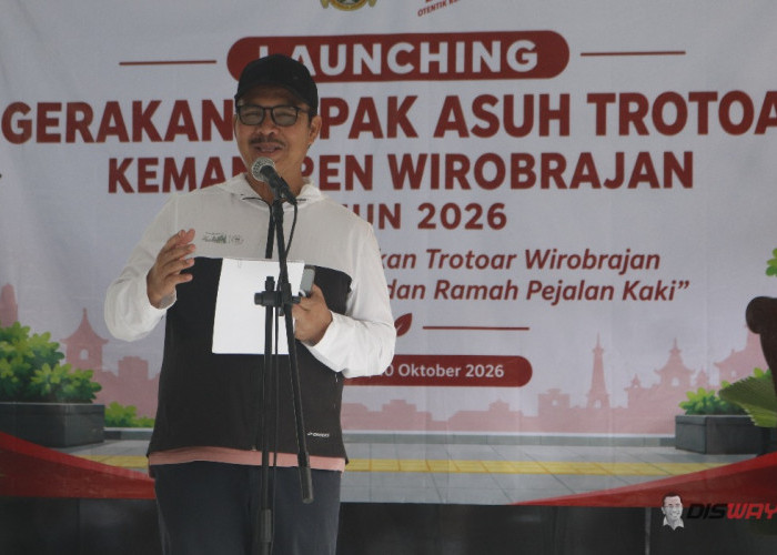 Wirobrajan Punya Gerakan Bapak Asuh Trotoar, Warga Diminta Bersih-Bersih 15 Menit Sehari