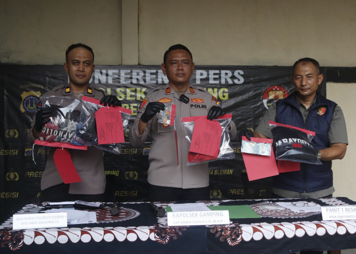 Residivis Penganiayaan Kembali Berulah, Rampas Uang dan Barang Milik Pemotor di Gamping Sleman
