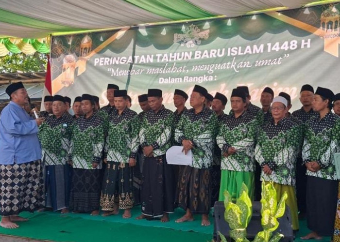 Santuni Yatim Piatu, Simbol Ranting NU Limbangan Wetan Periode 2026-2031 Berkhidmat Demi Kemaslahatan Umat