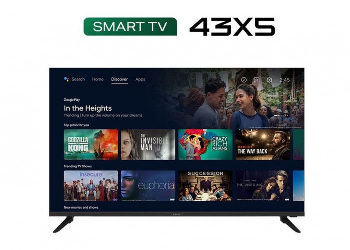 Smart TV Terbaik Infinix 43X5: Hiburan Keluarga Berkualitas Tinggi Dengan Teknologi Canggih