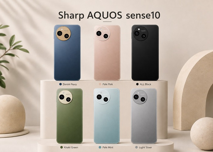 Dominasi Teknologi Jepang, Sharp AQUOS sense10 Raih Gelar Smartphone of The Year 