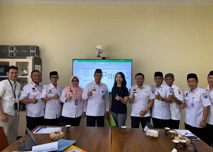 Lihat Dampak Program, Wadir Basic Education Tanoto Foundation Karen Alexandria Kunjungi Dikbud Kabupaten Tegal