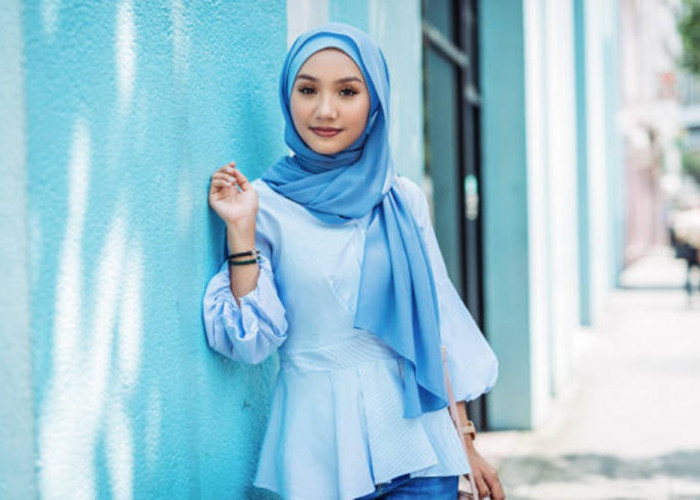 Inspirasi OOTD Baju Lengan Balon Hijab, Elegan dan Trendi untuk Berbagai Kesempatan