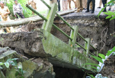 Akses Sentolo–Nanggulan Terputus, Jembatan di Banguncipto Amblas Akibat Hujan Deras