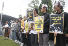 Massa Gelar Aksi Budaya di Bundaran UGM, Tolak Provokasi dan Ajak Jaga Persatuan