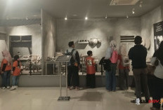 Serunya Orang Tua dan Anak Belajar Mengenal Proses Erupsi  Gunung di Museum Gunungapi Merapi Sleman