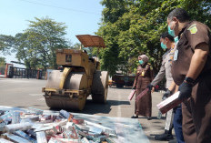 Pemusnahan Barang Bukti  36 Perkara Yang Telah Berkekuatan Hukum Tetap, 17 Diantaranya Kasus Narkotika