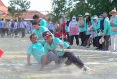 Lomba Olahraga Hingga Permainan Tradisional Antar Fasyankes di Brebes Meriahkan HKN ke-62