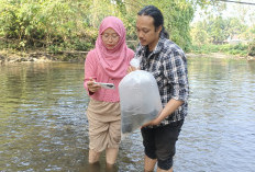 Calon Pengantin Tak Sekadar Menikah, Vikas dan Dyanis Pilih Tebar Ikan Lokal di Sungai