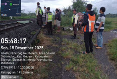 Perempuan 43 Tahun Tewas Tersambar KA Bandara Sleman, Polisi Temukan Motor dan Ponsel di TKP