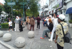 Wisatawan Membludak di Malioboro H+1 Lebaran, Arus Lalu Lintas Padat Merayap