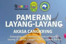 Akasa Cangkring, Pameran Layang-Layang Hadir di Pantai Cangkring 2–4 Oktober 2026  
