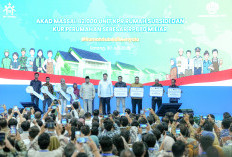 BRI Perkuat Peran Penggerak Ekonomi Kerakyatan Lewat Pembiayaan Perumahan, Presiden Prabowo Pimpin Akad Massal