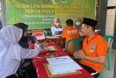 Cegah Penyebaran Penyakit Menular Seksual, 25 Warga Binaan Lapas Brebes Jalani  Skrining IMS