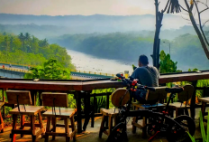 Hidangan Lezat Dekat Pictniq Land Jogja Berlatar Panorama Perbukitan Indah yang Memukau