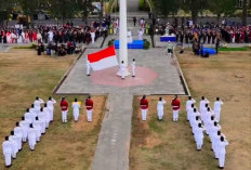 Upacara HUT Ke-81 RI di Kulon Progo Tanpa Tenda VIP, Bupati: Satu Rasa Satu Jiwa