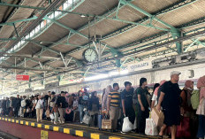 Puncak Arus Balik Nataru, 36 Ribu Penumpang Padati Kereta Api di Jogja