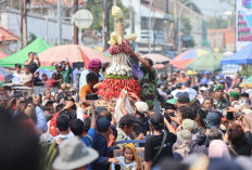 Masyarakat Brebes Antusias Berebut Gunungan Bawang Merah, Wujud Syukur Hasil Panen 8 Meter Catatkan Rekor ORI