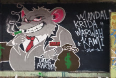 Mural Tuntut Penuntasan Kasus Mandala Krida Muncul di Sejumlah Titik Kota Yogyakarta