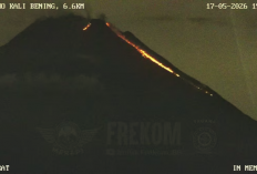 Gunung Merapi Erupsi Lagi Malam Senin, Awan Panas Guguran Meluncur 2 Km ke Barat