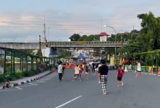 Ruang Publik Gratis di Tengah Kota Jogja, Jembatan Kewek Jadi Tempat Bermain Anak