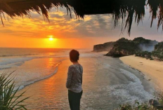 Spot Sunset Terbaik di Gunungkidul Jogja Selain HeHa Ocean View Pesona Pantai Eksotis dan Romantis