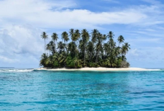 Fenomena Pulau Anudaian Balong Atau 'Spongebob Island' di Aceh, Simak Informasi Lengkapnya Disini