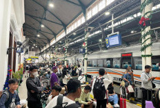Lonjakan Penumpang Nataru, KAI Daop 6 Layani 51.875 Orang dalam Sehari