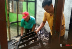 Kebakaran Rumah di Njitengan Balecatur, Teras dan Dua Kamar Tidur  Dilalap Api