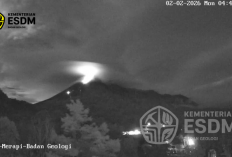 Awan Panas Guguran Gunung Merapi Terjadi Dini Hari, Luncur ke Kali Boyong