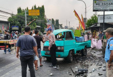 Kecelakaan Beruntun 4 Kendaraan di Jalan Jogja-Wonosari, 1 Orang Tewas 