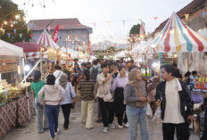 Pasar Kangen Syawalan 2026 di Lodji Paris Ramai, Jadi Destinasi Baru Favorit di Jogja Selatan
