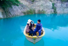 Destinasi Ngabuburit Estetik dan Terjangkau Pesona Telaga Biru Cisoka Tangerang